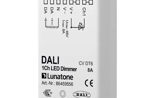 LUNATONE 86459556 DALI-LED-Dimmaktor CV DT6 UP 1-fach, 8 A