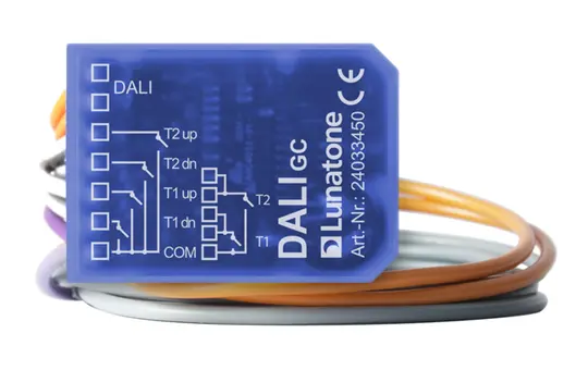 LUNATONE 24033450 DALI-Gruppenkontrollmodul mit Adressierungsmodus