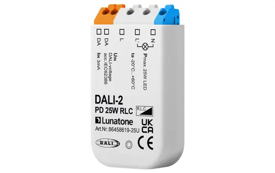 LUNATONE 86458619-25U DALI-Dimmaktor 25 W UP Universal (RLC)