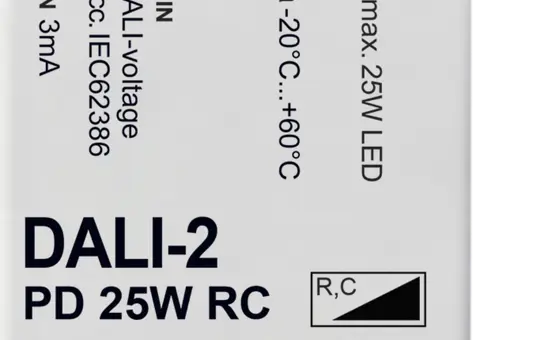 LUNATONE 86458619 DALI-Dimmaktor 25 W UP Phasenabschnitt (RC)