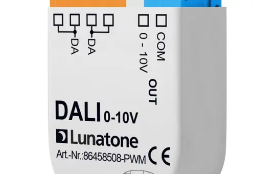 LUNATONE 86458508-PWM DALI-Analog-Schnittstelle Ausgang PWM