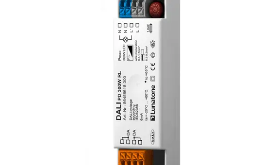 LUNATONE 86458618-300 DALI-Dimmaktor 300 W DE Phasenanschnitt (RL)