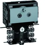 HAGER SL20080949D1 Geräteträger-Technikteil Satelliten-Enddose | aluminium | 20x80 mm