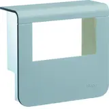 HAGER SL20055932D1 tehalit Geräteträgeroberteil Standard | aluminium | 20x55 mm