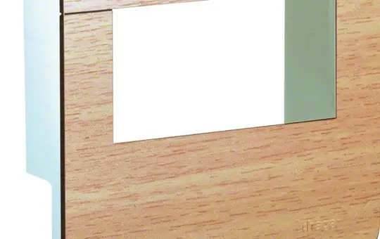 HAGER SL20055932D2 tehalit Geräteträgeroberteil Standard | buche | 20x55 mm