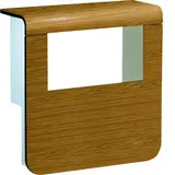 HAGER SL20080932D5 tehalit Geräteträgeroberteil Standard | eiche | 20x80 mm