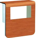 HAGER SL20080932D4 tehalit Geräteträgeroberteil Standard | kirsche | 20x80 mm