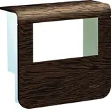 HAGER SL20055932D6 tehalit Geräteträgeroberteil Standard | sucupira | 20x55 mm