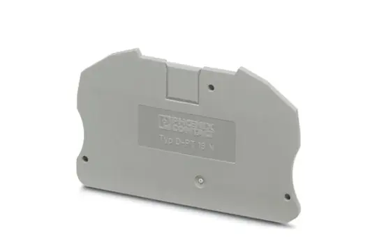 PHOENIX 3212060 Abschlussdeckel PT-Serie D-PT 16 | grau