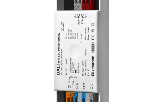 LUNATONE 89453849-350 DALI-LED-Power-Supply CC DT6 1-fach, 350 mA