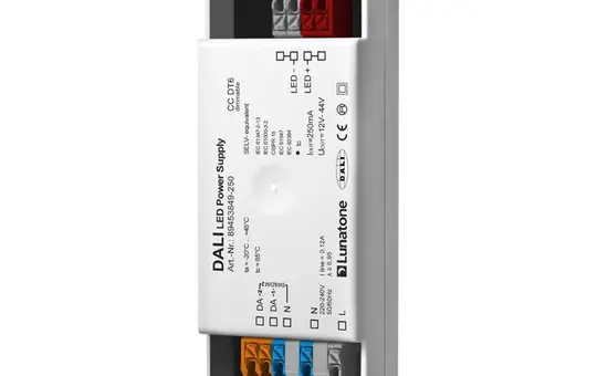 LUNATONE 89453849-250 DALI-LED-Power-Supply CC DT6 1-fach, 250 mA