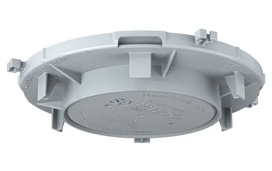 KAISER 1281-03 Frontteil für Einbaugehäuse HaloX 100 Leuchtenblende | Ø 80 mm