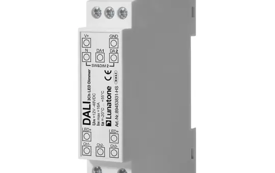 LUNATONE 89453831-HS DALI-LED-Dimmaktor CV DT6 REG 3-fach, 16 A