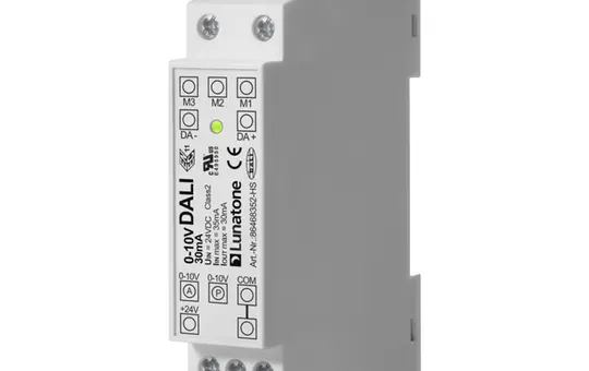 LUNATONE 86468352-HS DALI 0-10 V Schnittstelle Eingang 1 Kanal, 30 mA