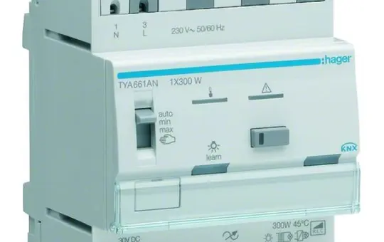 HAGER TYA661AN KNX-Dimmaktor 1-fach, 300 W