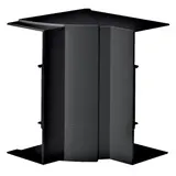 HAGER BR651704H9011 tehalit Brüstungskanal-Inneneck Kunststoff | graphitschwarz | 65x170 mm