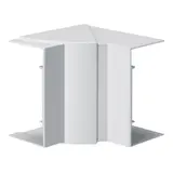 HAGER BR651304H9016 tehalit Brüstungskanal-Inneneck Kunststoff | verkehrsweiß | 65x130 mm