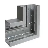 HAGER BRA651305ELN tehalit Brüstungskanal-Flachwinkel 80 mm, Aluminium | aluminium eloxiert | 70x130 mm