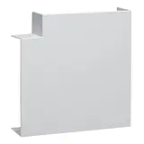 HAGER BR652105H9016 tehalit Brüstungskanal-Flachwinkel 80 mm, Kunststoff halogenfrei | verkehrsweiß | 65x210 mm