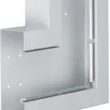 HAGER BRS852105BVERZ tehalit Brüstungskanal-Flachwinkel 120 mm, integriert, Stahlblech | verzinkt | 83x210 mm