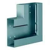 HAGER BRS651705VERZ tehalit Brüstungskanal-Flachwinkel 80 mm, integriert, Stahlblech | verzinkt | 68x170 mm