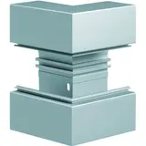 HAGER BRA652103ELN tehalit Brüstungskanal-Außeneck 80 mm, Aluminium | aluminium eloxiert | 70x210 mm