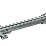HAGER UT22B DIN-Hutschiene für Kleinverteiler 7,5 mm, isoliert, tiefenverstellbar | 206 mm