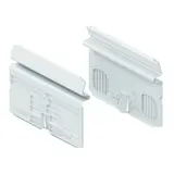 HAGER BR65X9 tehalit Brüstungskanal-Kupplungspaar 80 mm, Polystyrol halogenfrei | weiß | 65x100,…