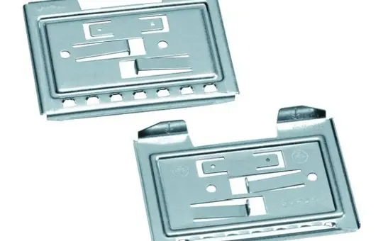 HAGER BRAX9 tehalit Brüstungskanal-Kupplungspaar 80 mm, Stahlblech, für Aluminiumkanäle | verzinkt | 60 mm