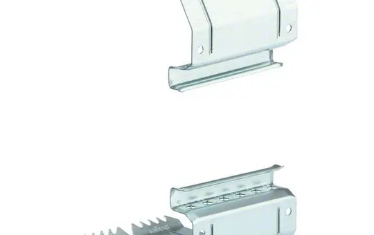HAGER BRS1001709 tehalit Brüstungskanal-Kupplungspaar 80 mm, Stahlblech | verzinkt | 100x170 mm