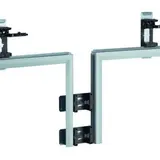 HAGER BKIS251308EVERZ tehalit Brüstungskanal-T-Stück 80 mm, integriert, Stahlblech | verzinkt | 25x130 mm