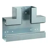 HAGER BRS1001708VERZ tehalit Brüstungskanal-T-Stück 80 mm, Stahlblech | verzinkt | 100x170 mm