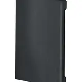 HAGER BR6510069011 tehalit Brüstungskanal-Endstück Kunststoff halogenfrei | graphitschwarz | 65x100 mm