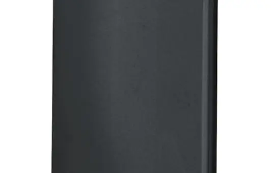 HAGER BR6510069011 tehalit Brüstungskanal-Endstück Kunststoff halogenfrei | graphitschwarz | 65x100 mm