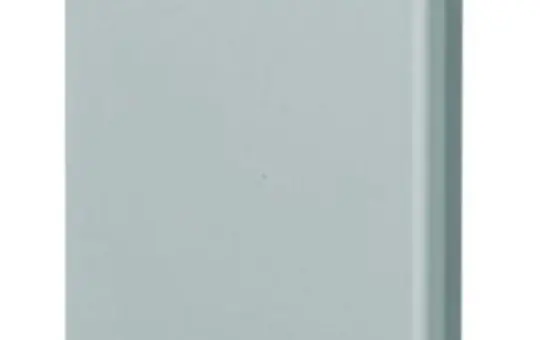 HAGER BR6513067035 tehalit Brüstungskanal-Endstück Kunststoff halogenfrei | lichtgrau | 65x130 mm