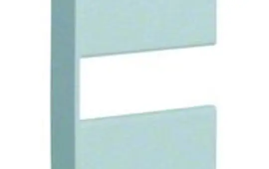 HAGER BKIS121306DVERZ tehalit Brüstungskanal-Endstück integriert, Stahlblech | verzinkt | 12,5x230mm