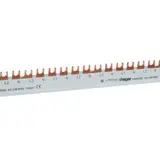HAGER KDN450E Phasenschiene 3-polig für FI+FI/LS 57 TE, 80 A