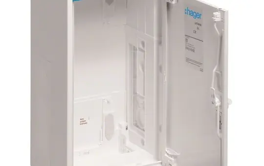 HAGER FP31SW2 Wandschrank IP54 SKII 1 Feld | 500 mm