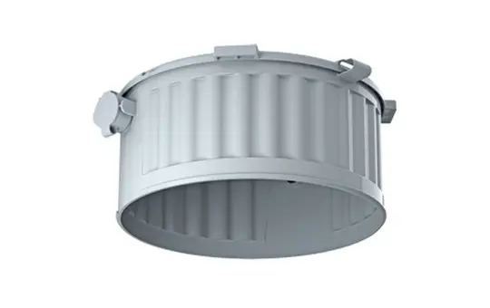 KAISER 1282-00 Einbaugehäuse HaloX Ortbeton, ohne Tunnel | Ø 180 mm