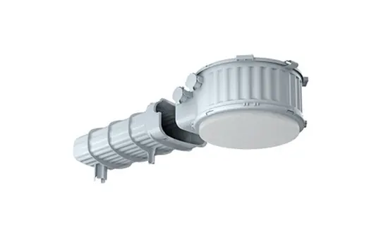 KAISER 1282-73 Einbaugehäuse HaloX Werksfertigung, Tunnel 325 mm | Ø 180 mm