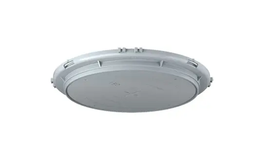 KAISER 1282-06 Frontteil für Einbaugehäuse HaloX 180 Leuchtenblende | Ø 180 mm