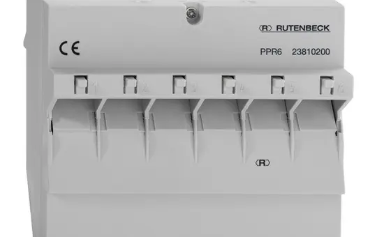 RUTENBECK 23810200 Patchpanel 6-fach Cat.6