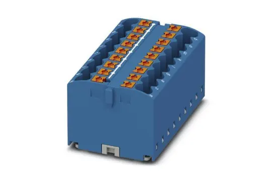 PHOENIX 3273310 Verteilerblock PTFIX 18-fach | blau | 2,5 mm²