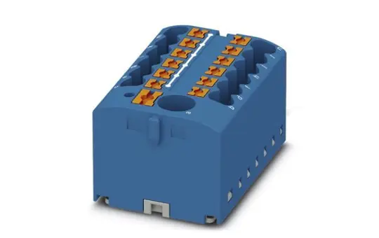 PHOENIX 3273354 Verteilerblock PTFIX 13-fach | blau | 2,5 mm²