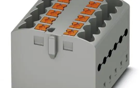 PHOENIX 3273286 Verteilerblock PTFIX 12-fach | grau | 2,5 mm²