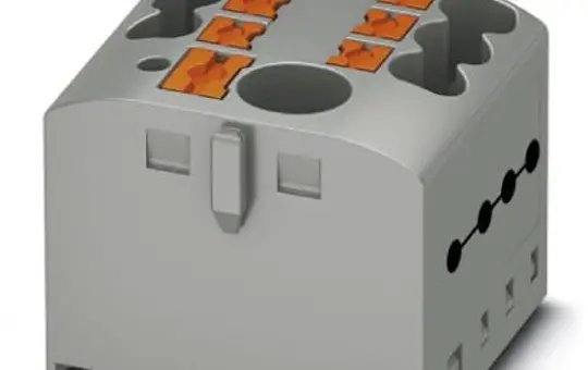 PHOENIX 3273330 Verteilerblock PTFIX 7-fach | grau | 2,5 mm²