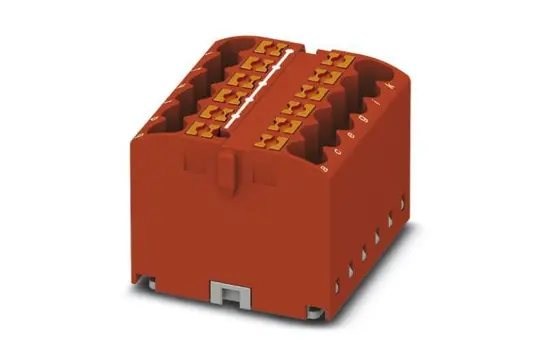PHOENIX 3273290 Verteilerblock PTFIX 12-fach | rot | 2,5 mm²