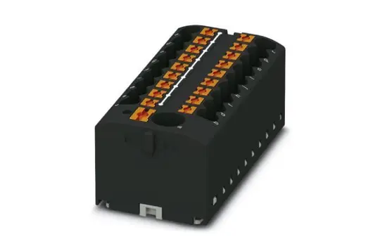 PHOENIX 3273388 Verteilerblock PTFIX 19-fach | schwarz | 2,5 mm²