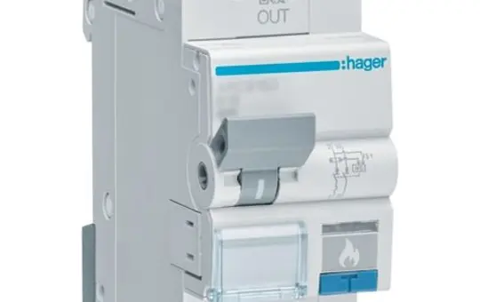 HAGER ARC960D Brandschutzschalter C-Charakteristik 10 A (6kA)