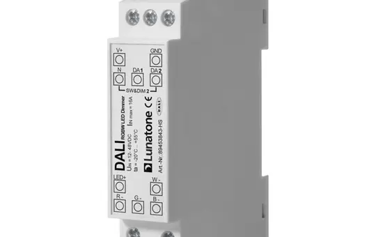 LUNATONE 89453843-HS DALI-LED-Dimmaktor CV DT8 REG RGBW, 16 A
